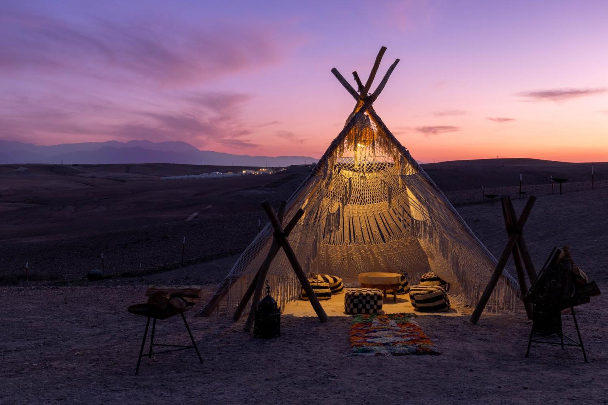 خيمة فخمة Alkamar Camp Agafay *